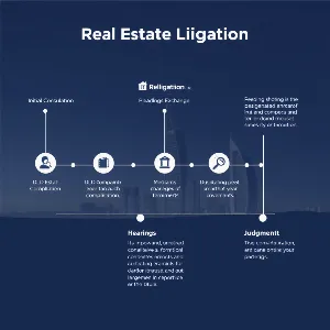 Dubai Real Estate Litigation Process Diagram